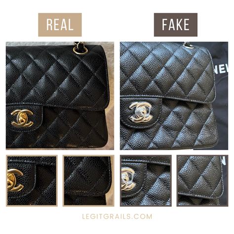 authentic vs fake chanel bags|chanel bags first copy.